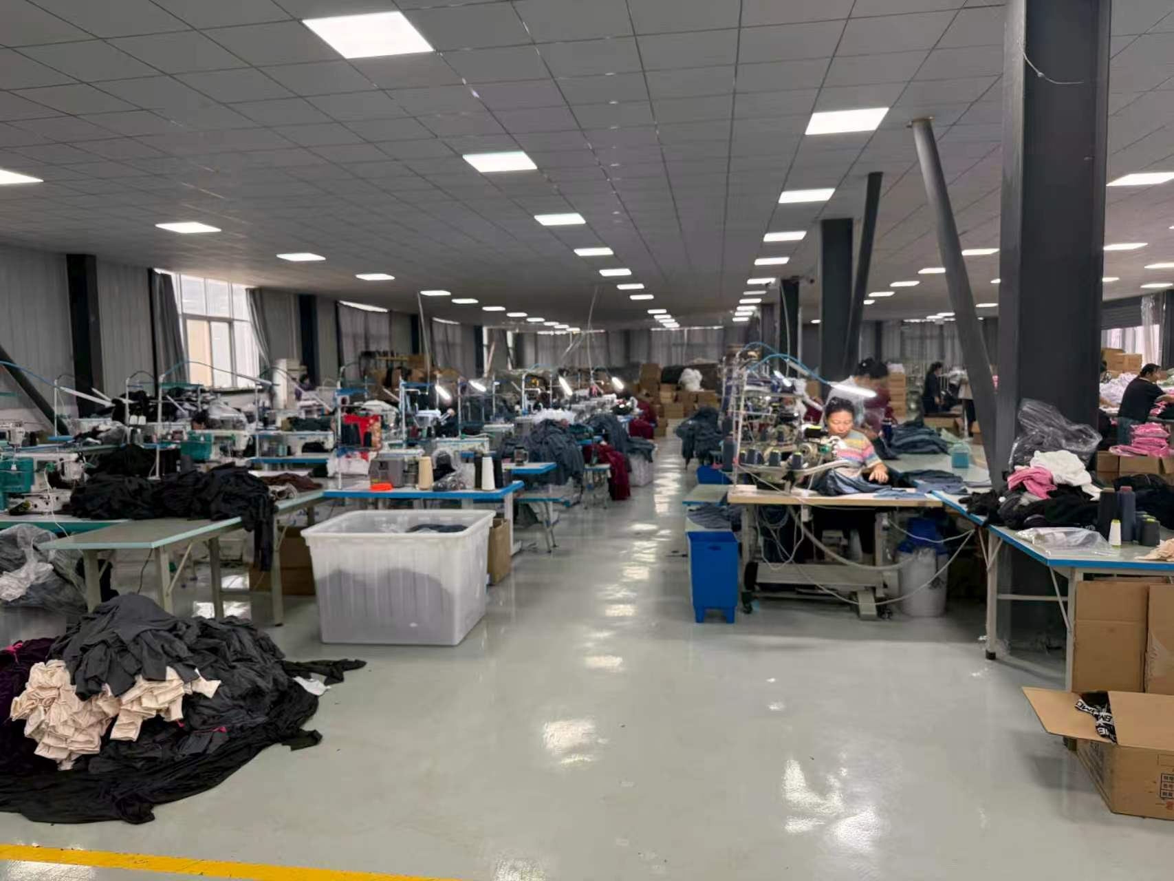Fabric spreading and cutting